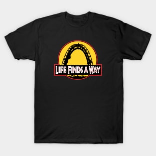 Life Finds a Way Osprey Coaster T-Shirt